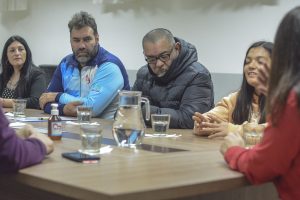 Autoridades de Desarrollo Social se reunieron con la subcampeona panamericana de básquet sobre silla de ruedas