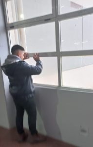 Se registró un hecho de vandalismo en el Colegio República de Guatemala