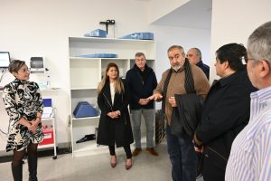 Autoridades sanitarias recorrieron el Centro de Medicina Nuclear y Radioterapia Patagonia Austral