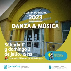 Se realizará la Muestra de Invierno de la Escuela Provincial de Danzas