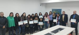 Se hizo entrega de certificados del Curso “Re educando Hábitos Saludables”