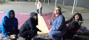 Estudiantes del IPES de Caleta Olivia llevan adelante el Proyecto “Pintarte en comunidad”
