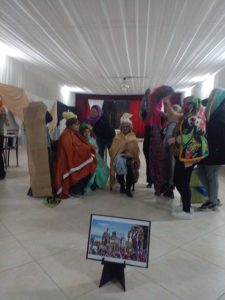 Estudiantes del IPES de Caleta Olivia llevan adelante el Proyecto “Pintarte en comunidad”