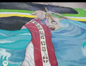 Estudiantes del IPES de Caleta Olivia llevan adelante el Proyecto “Pintarte en comunidad”