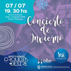 Se dará inicio a los “Conciertos de Invierno” de la Escuela Provincial de Música Re Si