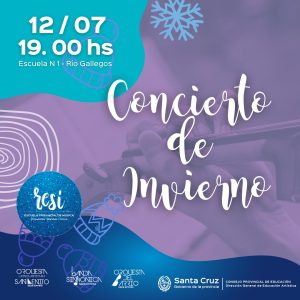 Se dará inicio a los “Conciertos de Invierno” de la Escuela Provincial de Música Re Si