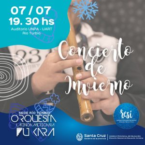 Se dará inicio a los “Conciertos de Invierno” de la Escuela Provincial de Música Re Si