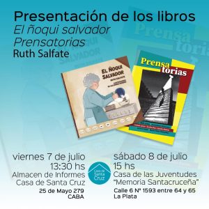 Se presentarán los libros "El ñoqui salvador" y "Prensatorias" en Buenos Aires