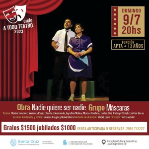 Sube a escena nueva función del  Ciclo A Todo Teatro