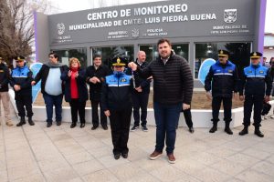 Se inauguró el Centro de Monitoreo de Comandante Luis Piedra Buena