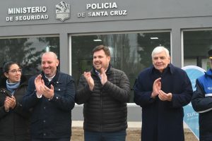 Se inauguró el Centro de Monitoreo de Comandante Luis Piedra Buena