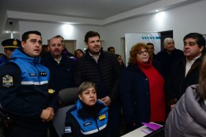 Se inauguró el Centro de Monitoreo de Comandante Luis Piedra Buena