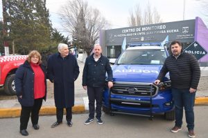 Se inauguró el Centro de Monitoreo de Comandante Luis Piedra Buena