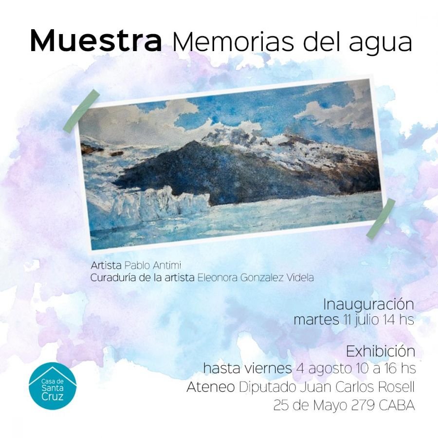 La Casa invita: se presenta la muestra de Pablo Antimi en el Ateneo Carlos Rosell