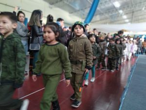 Los Jardines de Infantes de toda la provincia celebraron el acto del 9 de julio