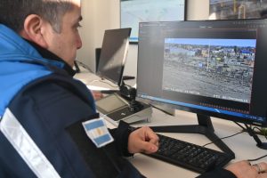 Inauguraron el Centro de Monitoreo de Cámaras de Seguridad en Pico Truncado