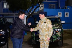 Cámaras, móviles 0 KM y planificación para fortalecer la seguridad en Santa Cruz