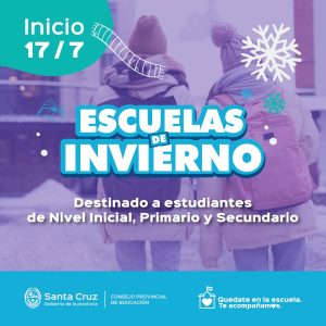 Invitan a estudiantes a participar de la “Escuela de Invierno”
