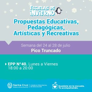 Educación avanza con distintas propuestas durante el receso inverna