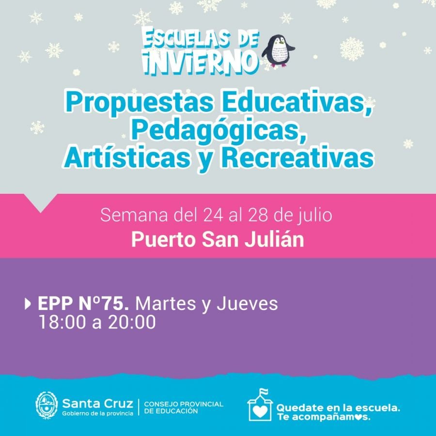 Educación avanza con distintas propuestas durante el receso inverna