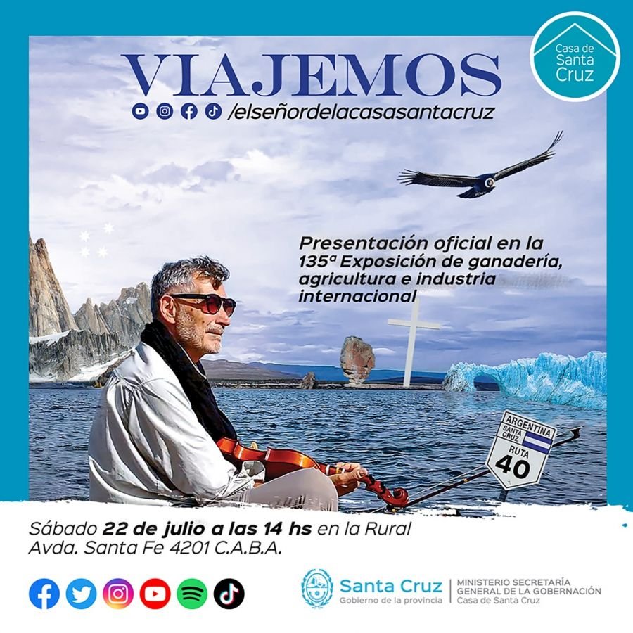 El Señor de la Casa Santa Cruz se presentará en la Expo Rural 2023