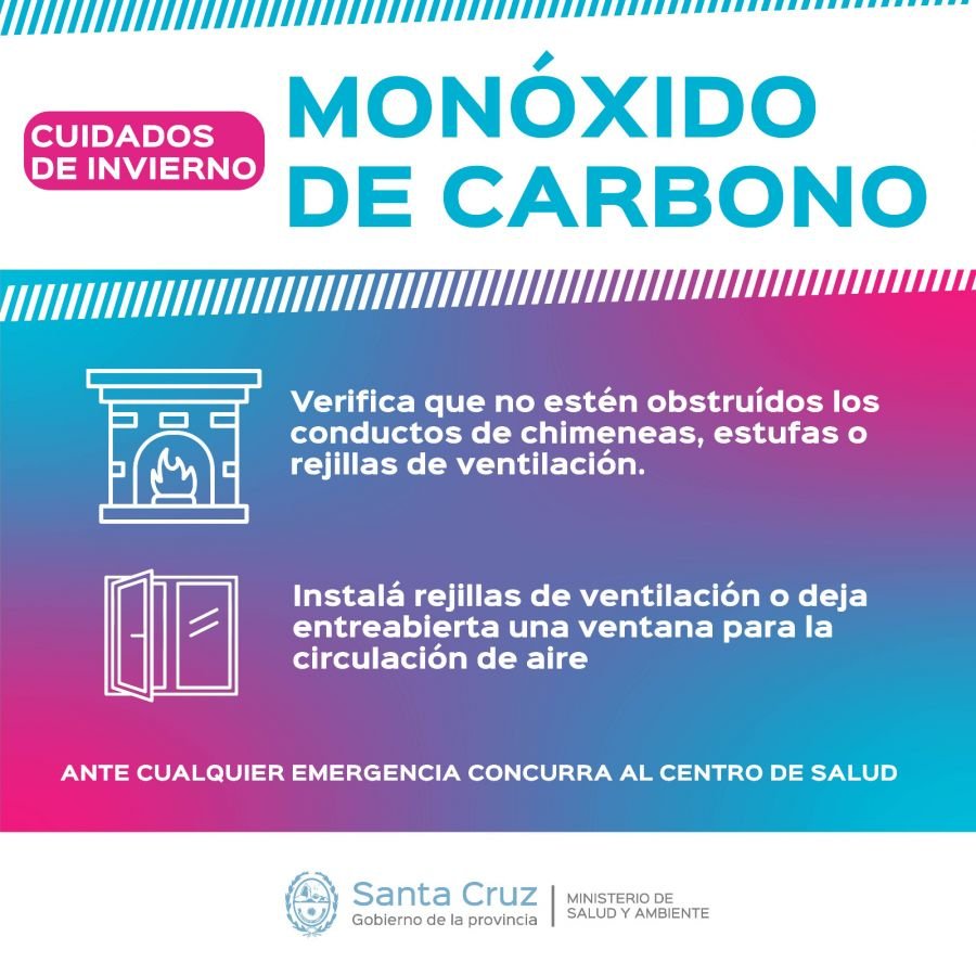 Salud brinda recomendaciones para evitar intoxicaciones por monóxido de carbono