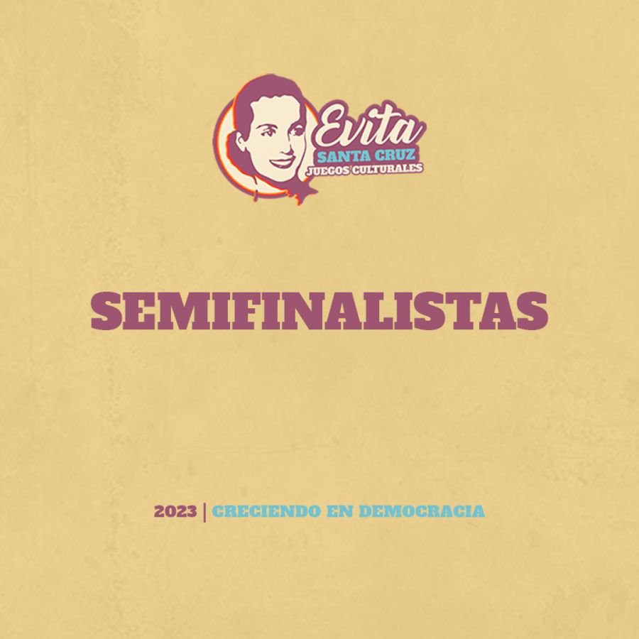Conocé a lxs semifinalistas para la instancia provincial Juegos Culturales Evita