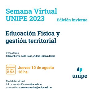Invitan a inscribirse en la propuesta de formación “Educación Física y gestión territorial”
