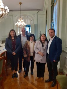 Santa Cruz participó de una jornada de trabajo en la Cancillería Argentina