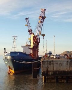La Unidad Portuaria de Santa Cruz informó el incremento de operaciones en el Puerto de Punta Quilla