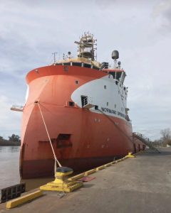 La Unidad Portuaria de Santa Cruz informó el incremento de operaciones en el Puerto de Punta Quilla