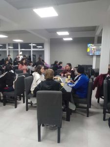 Se realizó el encuentro cultural de los Juegos Evita en Puerto Santa Cruz