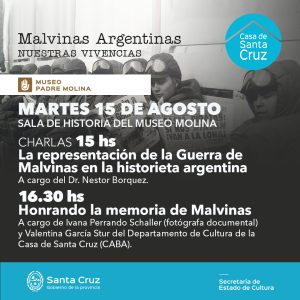 Charlas en el Museo: Este martes tendrán lugar las disertaciones sobre Malvinas