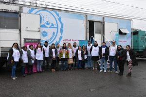 Salud llevó adelante un operativo sanitario junto a la delegación ANSES Río Gallegos