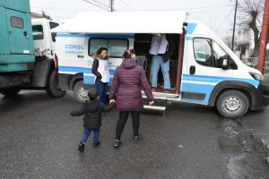 Salud llevó adelante un operativo sanitario junto a la delegación ANSES Río Gallegos