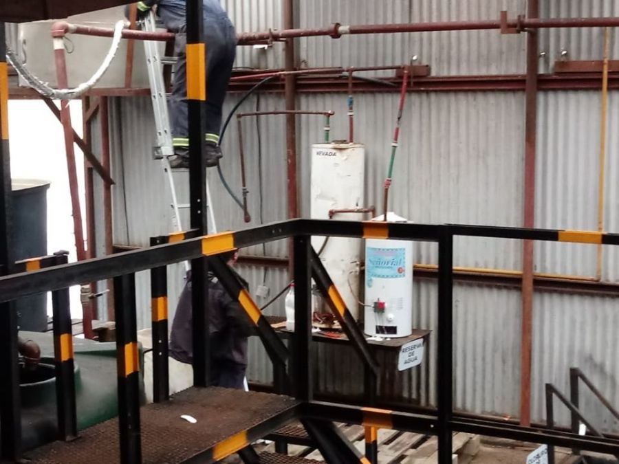 Se puso en funcionamiento la planta de líquido anti hielo del Puesto Fijo "Tito Abello"