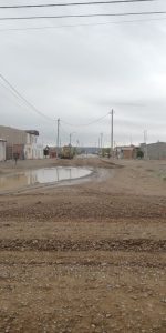 Se concretaron tareas de repaso de calles en el Barrio Calafate de Las Heras