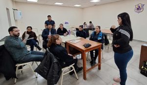 Avanzan las capacitaciones en Lengua de Señas Argentina en la Comisaría de la Mujer