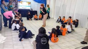 La División Trata de Personas Zona Norte brindó una charla a alumnos del Instituto Aónikenk