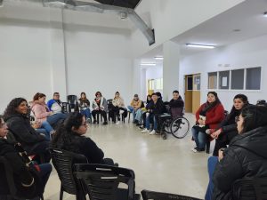 Se llevó adelante el Taller "escuelas sin armarios" y cuota alimentaria en Zona Norte