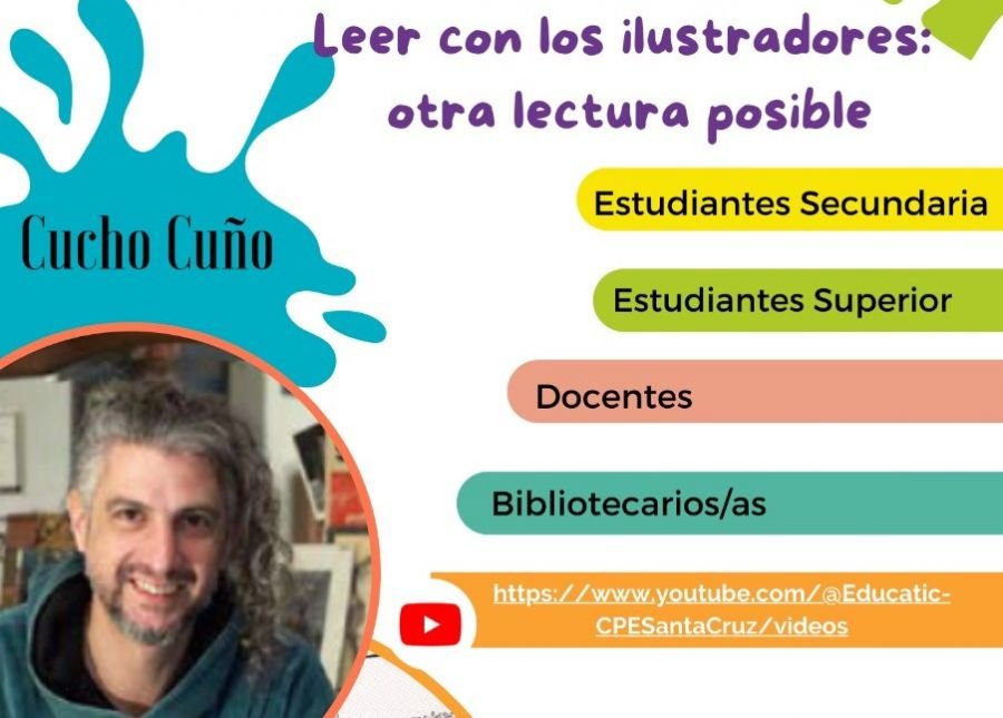 Invitan al conversatorio “Leer con los ilustradores: otra lectura posible”   