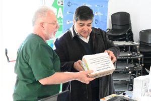 Se concretó una nueva entrega de insumos en Río Turbio