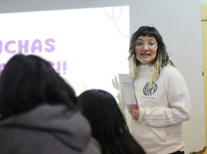 El MII desarrolló charlas sobre salud menstrual y salud maternal perinatal en la Cuenca Carbonífera