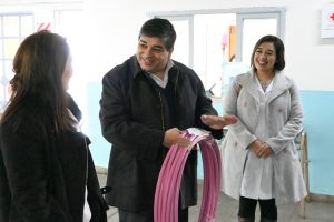 Se concretó la entrega de materiales de actividad física en 28 de Noviembre