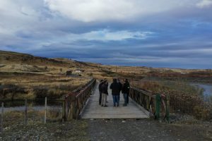 Supervisaron el estado de puente de acceso al Cañadón de Los Loros