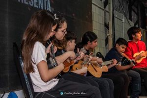 La Escuela Re Si brilló en la 25ª Feria del Libro de Pico Truncado