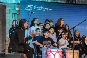 La Escuela Re Si brilló en la 25ª Feria del Libro de Pico Truncado