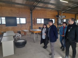 Educación concretó una visita a la EIPE de 28 de Noviembre