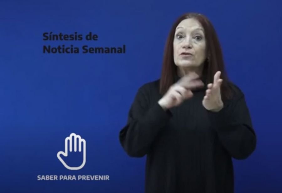 Nuevo resumen de noticias en Lenguaje de Señas