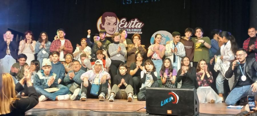 Santa Cruz camino a Los Juegos Evita Culturales 2023